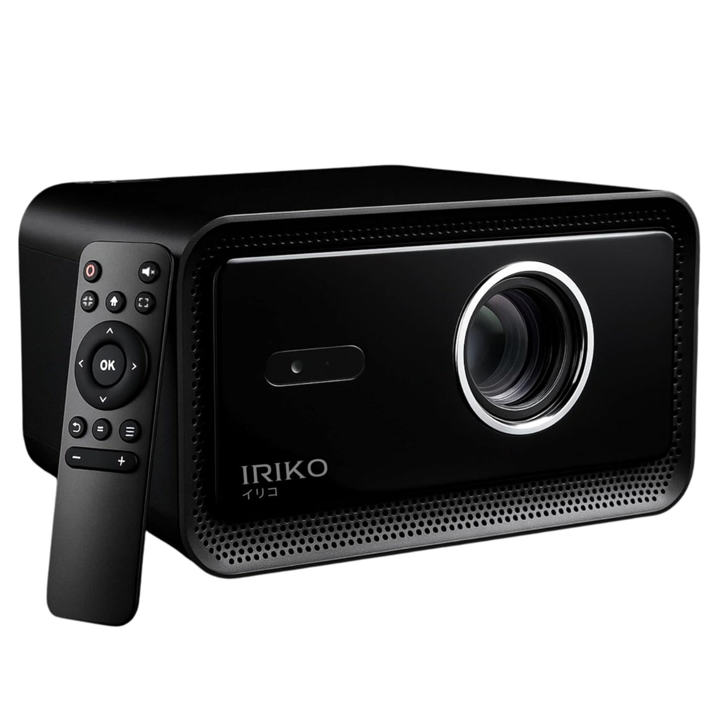 Elara IRIKO PRIZM MAX Full HD 1080P 4K Supports 1500 ANSI Android Projector with Upto 300" Display, 32GB+2GB, WiFi, BT, Multi-Device Compatibility Auto Focus, Keystone, Home & Gaming Projector Black