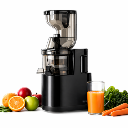 Iriko Cold Press Juicer Machine, Slow Masticating Juicer, High Juice Yield, Easy to Clean