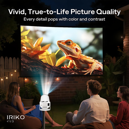 Iriko Prizm GO Smart Projector | Big Screen Entertainment, Anywhere