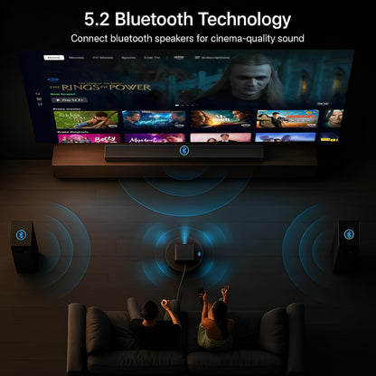 Elara IRIKO PRIZM MAX Full HD 1080P 4K Supports 1500 ANSI Android Projector with Upto 300" Display, 32GB+2GB, WiFi, BT, Multi-Device Compatibility Auto Focus, Keystone, Home & Gaming Projector Black