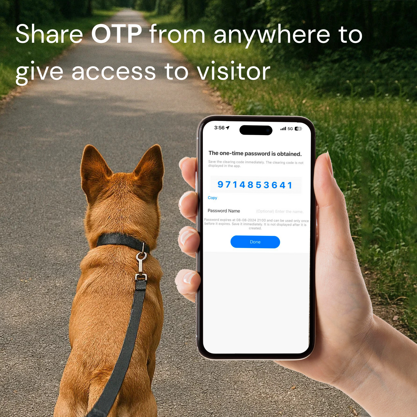 Elara Echo Lite Smart Door Lock, Fingerprint, Card, App, OTP, Keys, PIN Unlock, Alarm Alert, Bluetooth & WiFi, Black